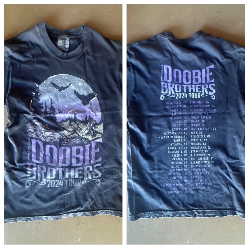 Doobie Brothers Concert Shirt T-Shirt Small